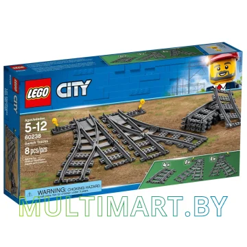 Конструктор LEGO City 60238 Железнодорожные стрелки